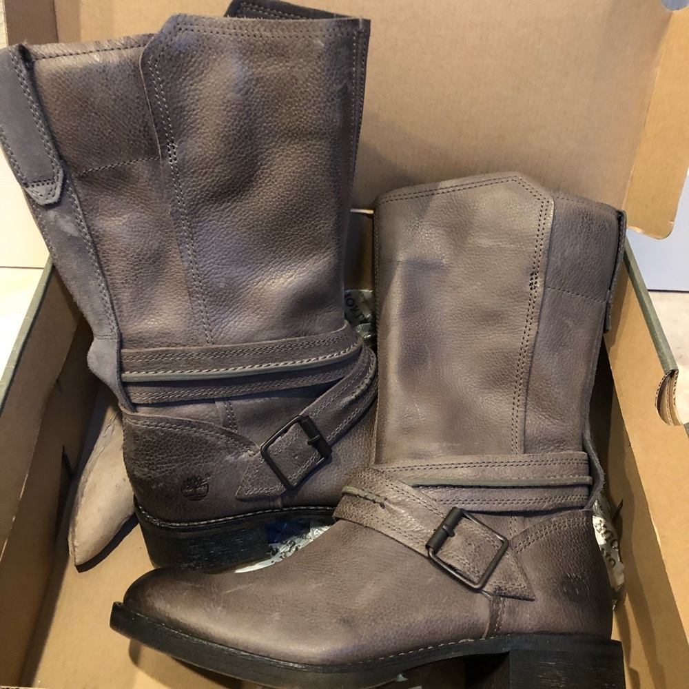 Timberland Dark Grey Ankle Boots!